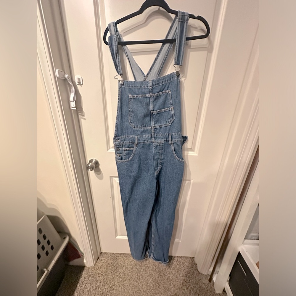 Free People Ziggy Denim Overalls - Size Large - NWT!